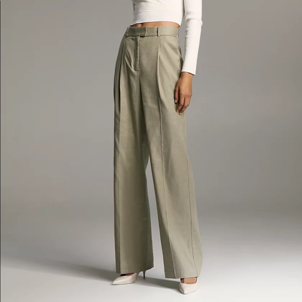 Aritzia Sadiki Linen Pants